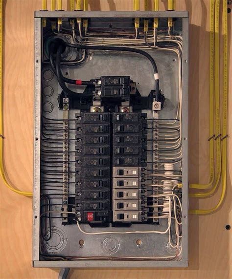 electrical sub box cable|sub panel wiring instructions.